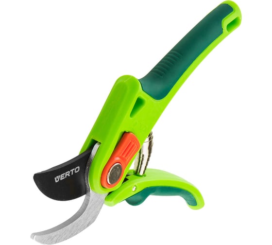 Изображение товара Садовый универсальный секатор VERTO регулировка рабочего диапазона 15G202