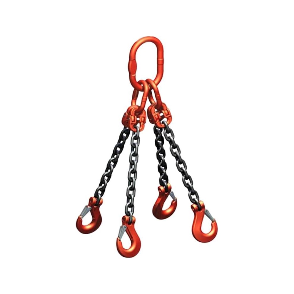 Изображение товара Цепной строп 4СЦ 4.25/4000 укороченный крюк высокое качество надежность
