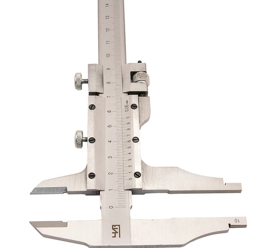 Изображение товара Штангенциркуль (1000 мм, 0.1 мм, губки 150) ЧИЗ ШЦ-2 414799