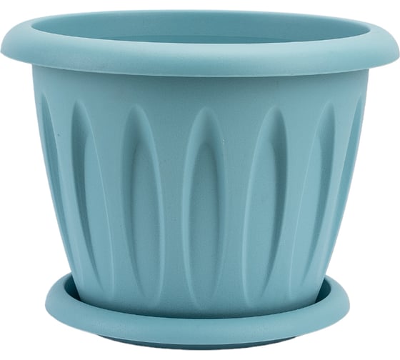Изображение товара Горшок для растений Martika Фелиция колор 1.8 л, диам. 180 мм, с поддонником С103К