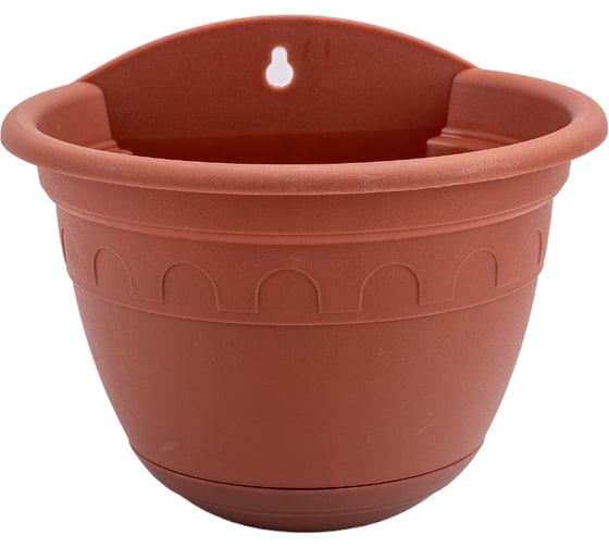 Изображение товара Настенное кашпо Martika Колывань 16 см, терракотовый С111Т