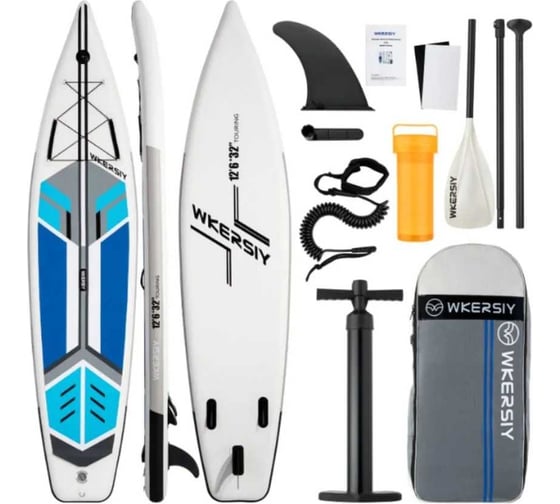 Изображение товара Доска для SUP-серфинга Nonstopika синий, туринговый, Wkersiy SYFD380BLUE