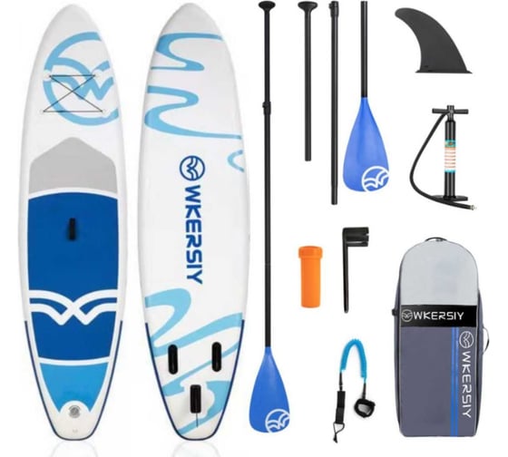 Изображение товара Доска для SUP-серфинга Nonstopika синий, двухместный, Wkersiy SYFA320BLUE