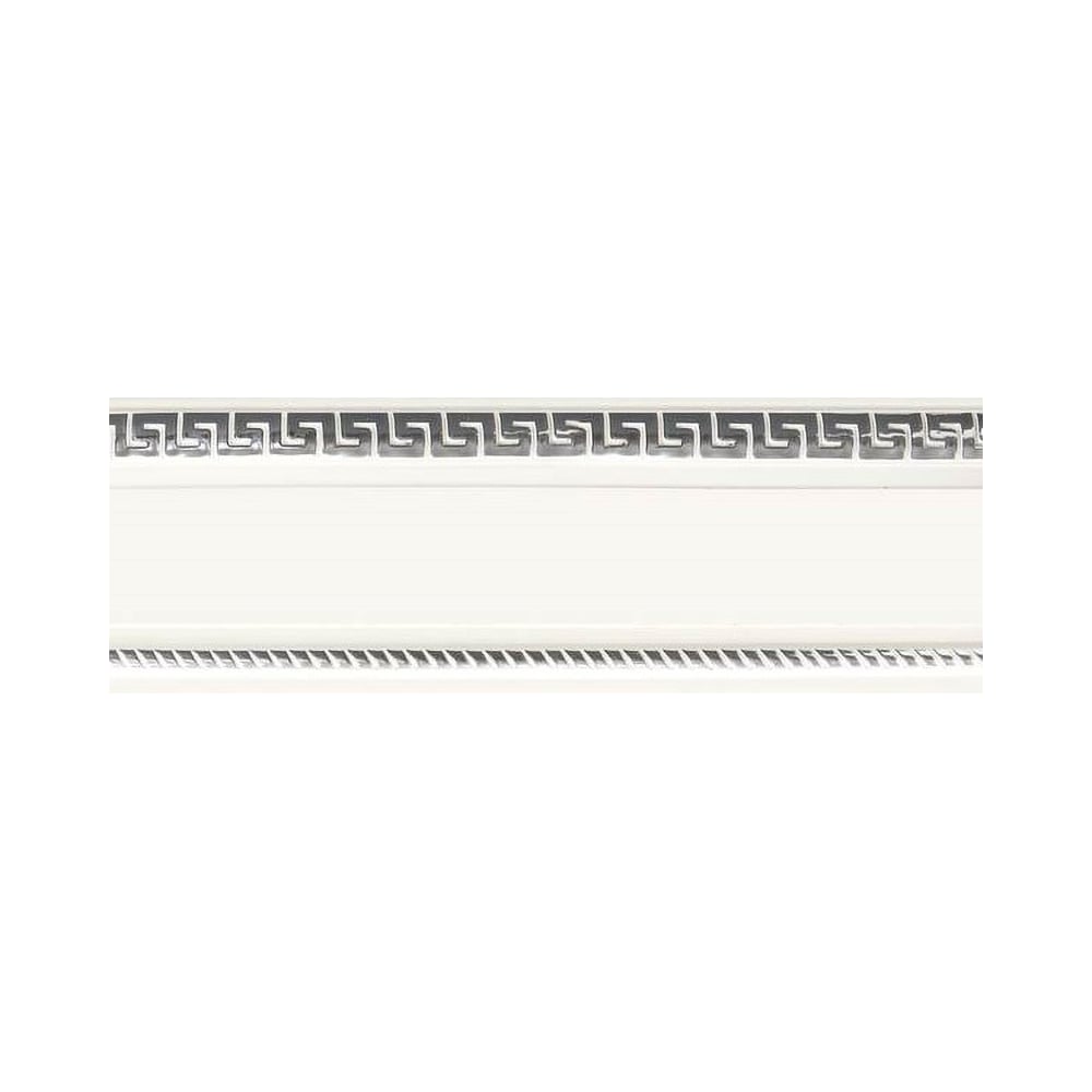 Изображение товара Багет Эскар 7 см антик серебро длиной 250 см - декоративная рамка