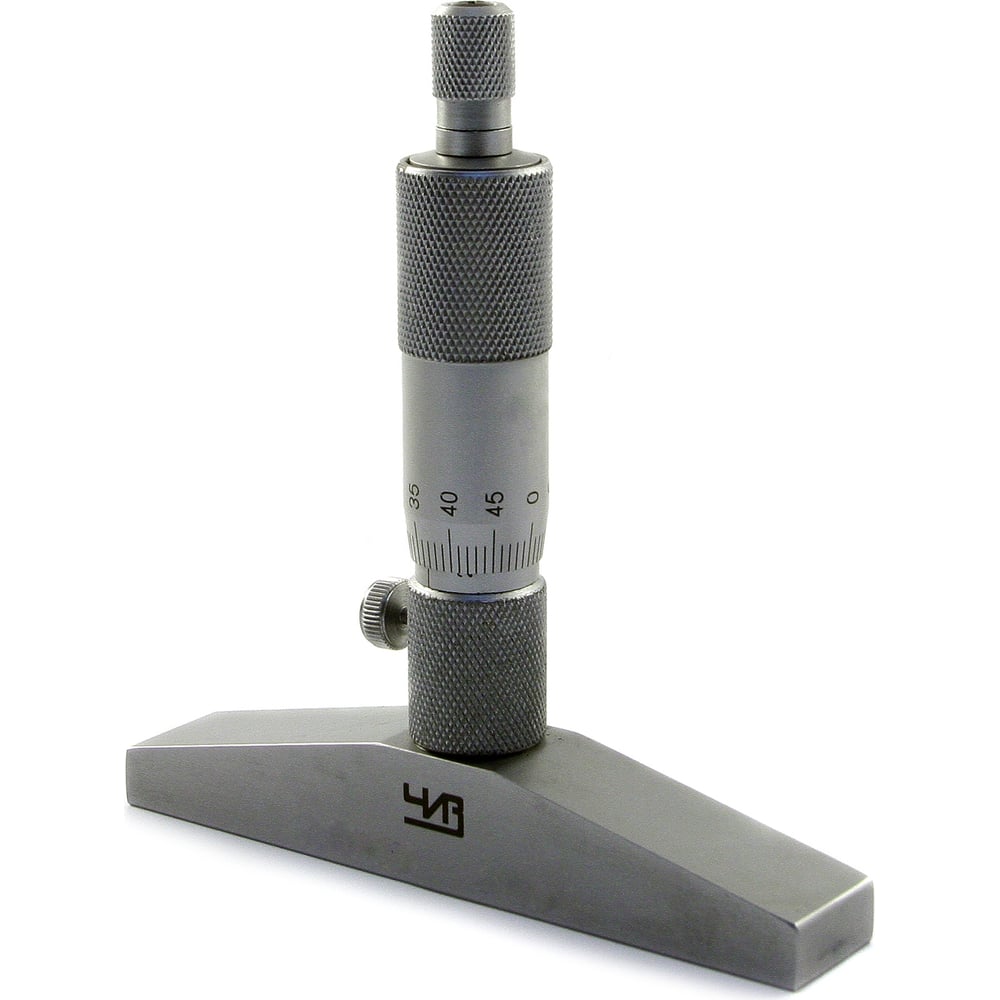 Изображение товара Микрометрический глубиномер 150 мм, 0.01 мм ЧИЗ ГМ 45678