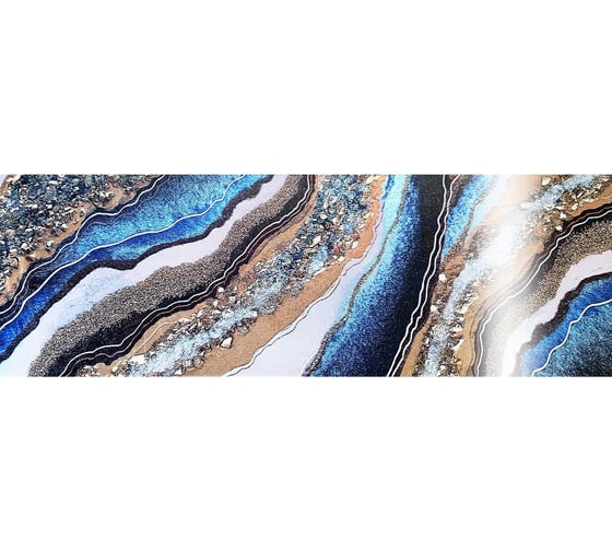 Изображение товара Багет Эскар 7 см, шарм синее золото, 280 см 29529280