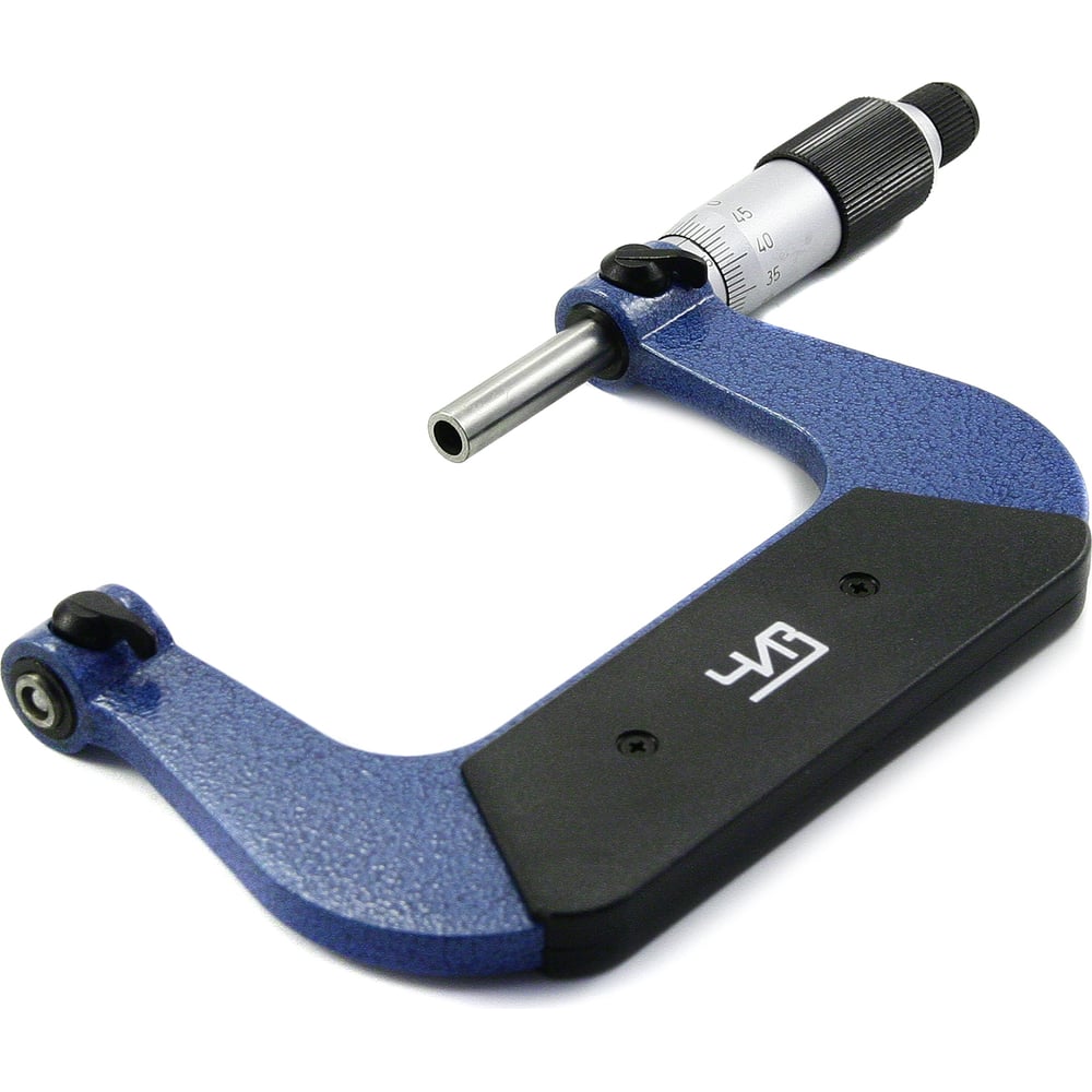 Изображение товара Микрометр со вставкой 75 мм ЧИЗ МВМ 45753 профессиональный точный инструмент