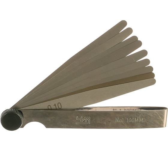 Изображение товара Набор щупов N1 100мм 0.02-0.1 ЧИЗ 54566