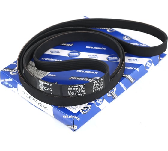 Изображение товара Ремень поликлиновой 6PK2250 для а/м Mazda 6 Hatchback (GG) 1.8 Riginal RG6PK2250