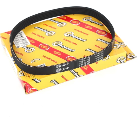 Изображение товара Ремень поликлиновой 6PK698 для а/м ВАЗ-2108-2115, 2110-2111 (инжектор) Riginal RG6PK698