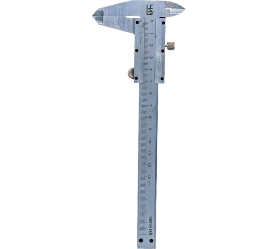 Изображение товара Штангенциркуль (125 мм, 0.1 мм) ЧИЗ ШЦ-1 53371