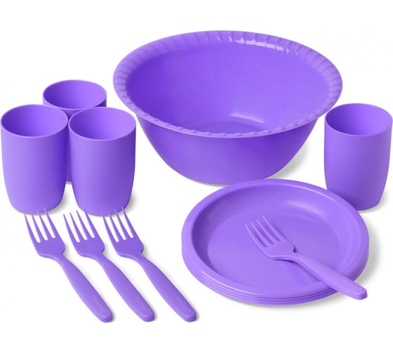 Изображение товара Набор посуды для пикника Martika Витто на 4 персоны С67