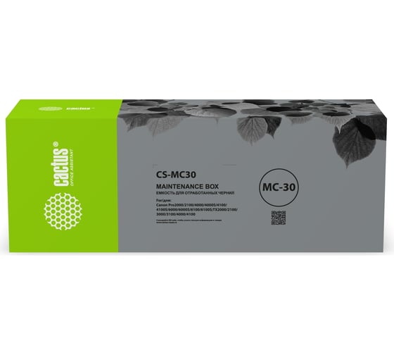 Изображение товара Бункер, емкость для отработанных чернил Cactus CS-MC30 для Canon imagePROGRAF PRO-2000, PRO-4 1914857