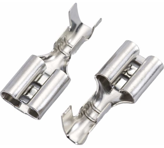 Изображение товара Плоский неизолированный луженый разъем КВТ РП-М(л) 2,5 - (6,3) 89246