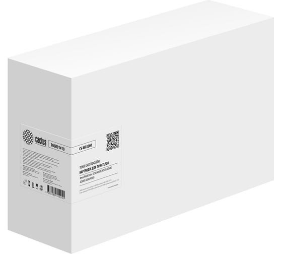 Изображение товара Лазерный картридж Cactus CS-WC4260 106R01410 черный, 25000 страниц, для Xerox WorkCentre 4250/4250X/4250 1775331