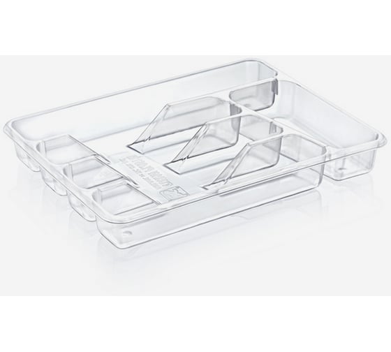 Изображение товара Лоток для столовых приборов Mini, прозрачный, арт. TURAN TRN-110