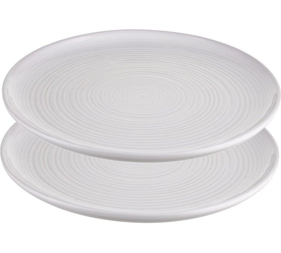 Изображение товара Набор обеденных тарелок Liberty Jones In The Village, Ø28 см, белые, 2 шт. LT_LJ_DPLVLG_CRW_28