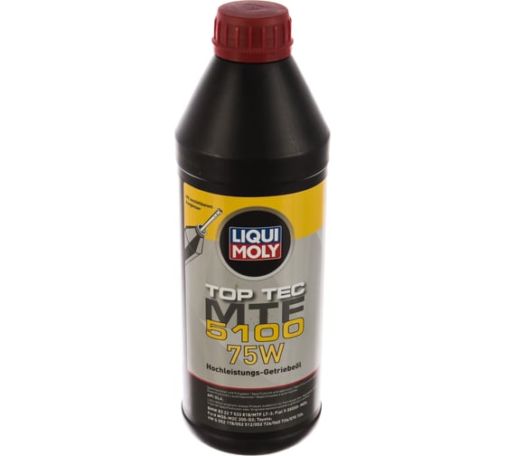 Изображение товара Минеральное трансмиссионное масло 1л (5100, 75W) LIQUI MOLY Top Tec MTF 20842