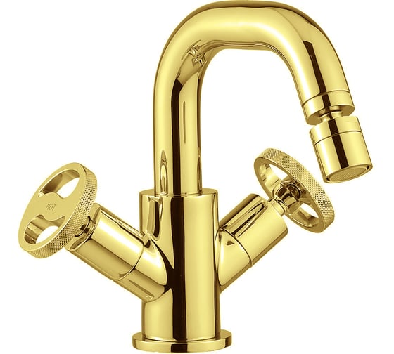 Изображение товара Смеситель для биде Migliore REVERSA без слива, золото 28203
