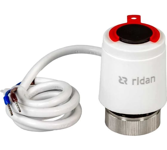 Изображение товара Термоэлектрический привод Ридан TWA-KR, 230V, NC нормально закрытый 088H3142R