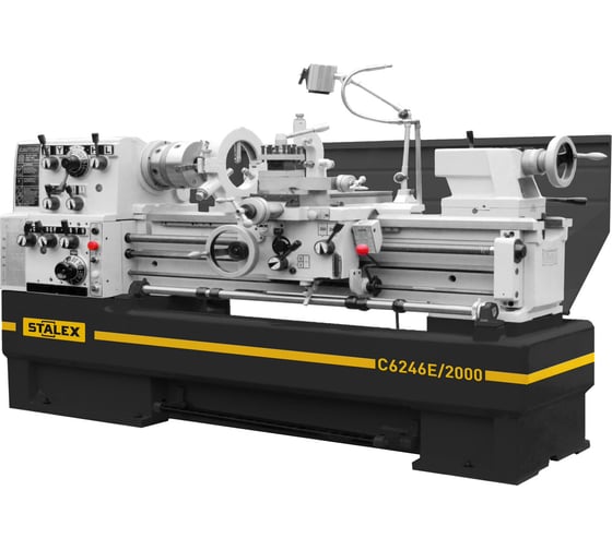 Изображение товара Токарно-винторезный станок (зона обработки, 460х2000 мм) 380В Stalex C6246E/2000