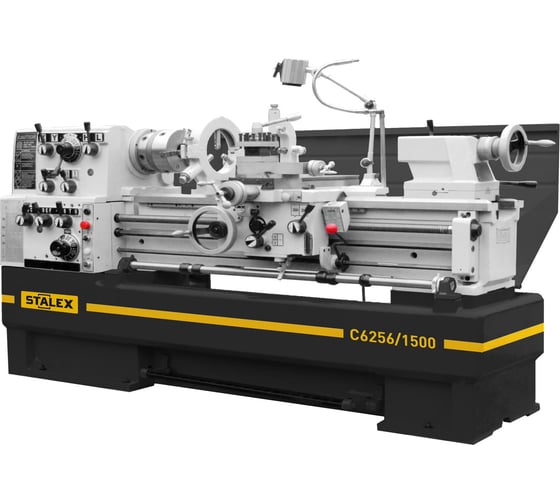 Изображение товара Токарно-винторезный станок (зона обработки 560х1500 мм, 380 В) Stalex C6256/1500