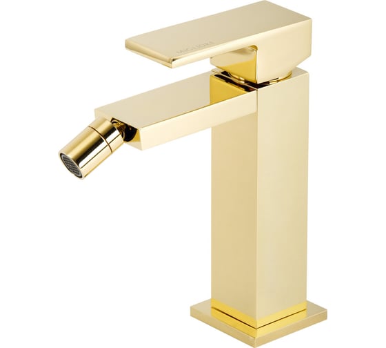 Изображение товара Смеситель для биде Migliore KVANT GOLD плоский излив, золото 25398