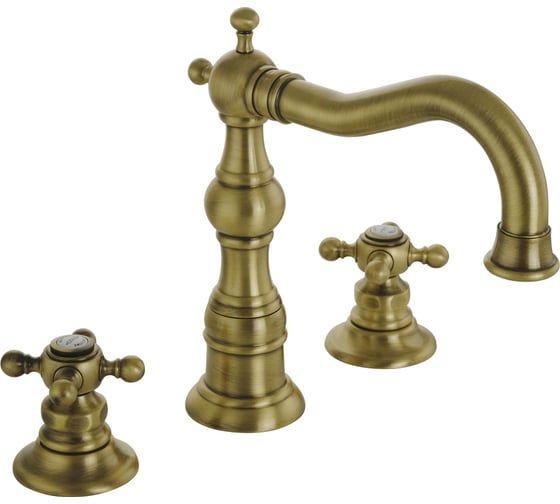 Изображение товара Смеситель для раковины Migliore ARCADIA на 3 отв., бронза 18383