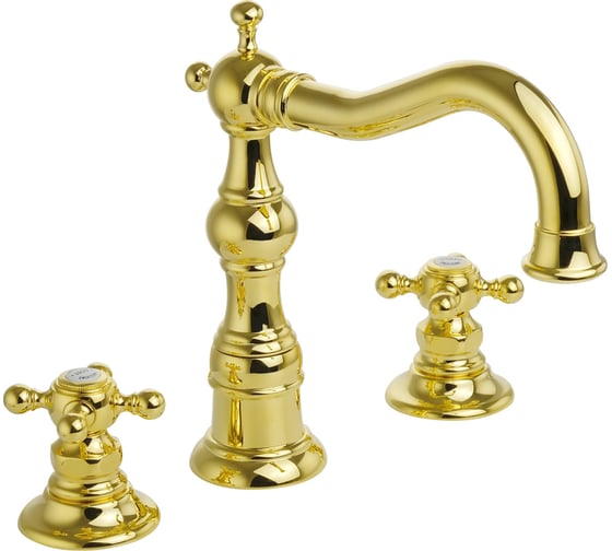 Изображение товара Смеситель для раковины Migliore ARCADIA на 3 отв., золото 18397