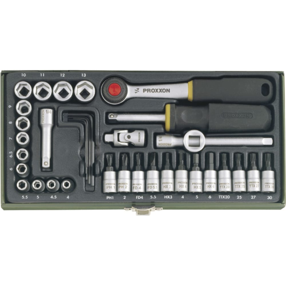 Набор точного инструмента механика Proxxon ключ г образный сервис ключ 75313 под шпильку 13 мм 6 граней