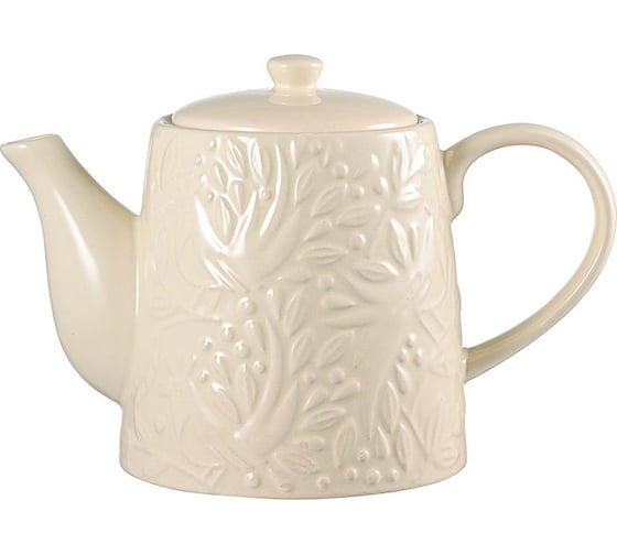 Изображение товара Чайник заварочный Liberty Jones Birds of Paradise, 1 л, кремовый CZ-LJ-TP-CR-1