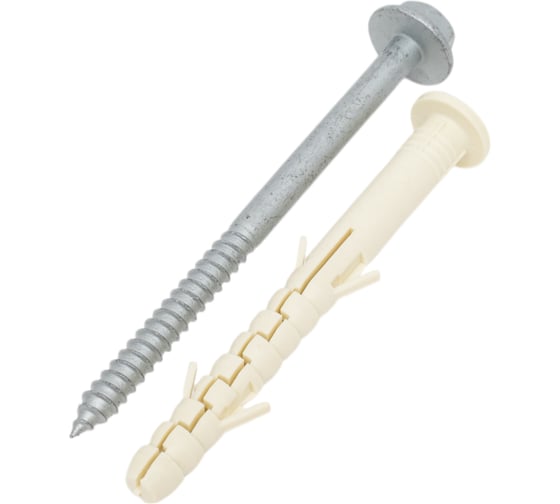 Изображение товара Универсальный дюбель фасадный с шурупом SORMAT S-UF 10х100 HEX SW13 DELTA упак.100шт 9640076017