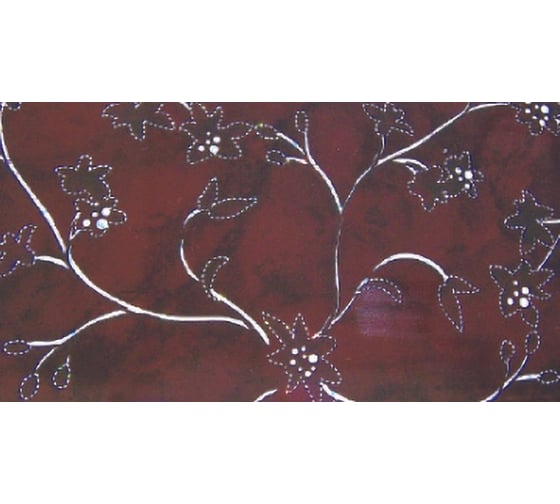 Изображение товара Багет Эскар 7 см, романтика бордо, 200 см, 29130200