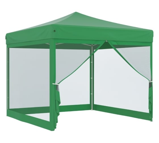 Изображение товара Садовый тент HELEX 3x3х3м, полиэстер, зеленый 4351