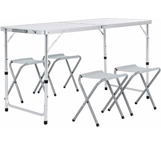 Изображение товара Набор мебели для пикника мраморный белый Green glade M790-1