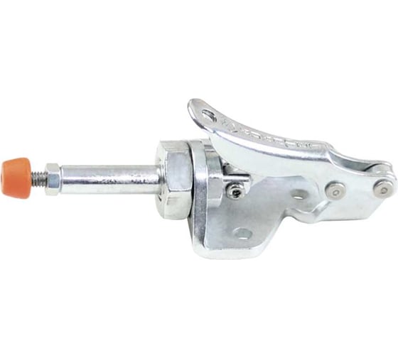 Изображение товара Плунжерный зажим KUKAMET с горизонтальным кронштейном нержавеющая сталь усилие 70 кг Арт. S511-0-M