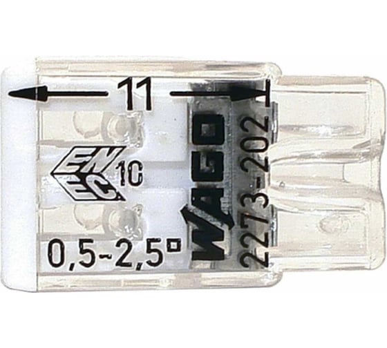 Изображение товара Клемма WAGO 100 шт. 2665