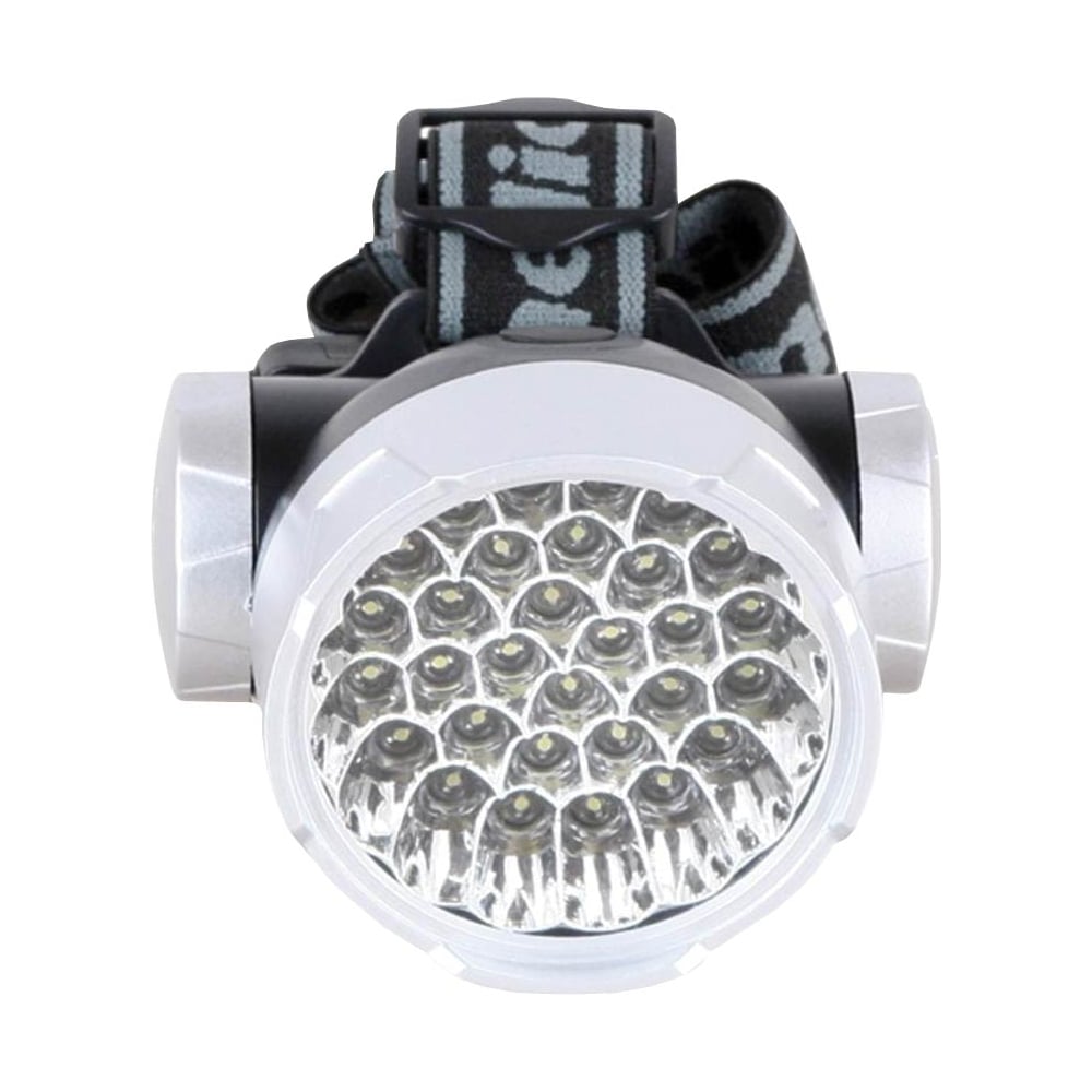 фото Налобный фонарь camelion led5325-30mx металлик, 30 ультра ярких led, 4 режима, 3xr6 в комплекте, пласт 12642