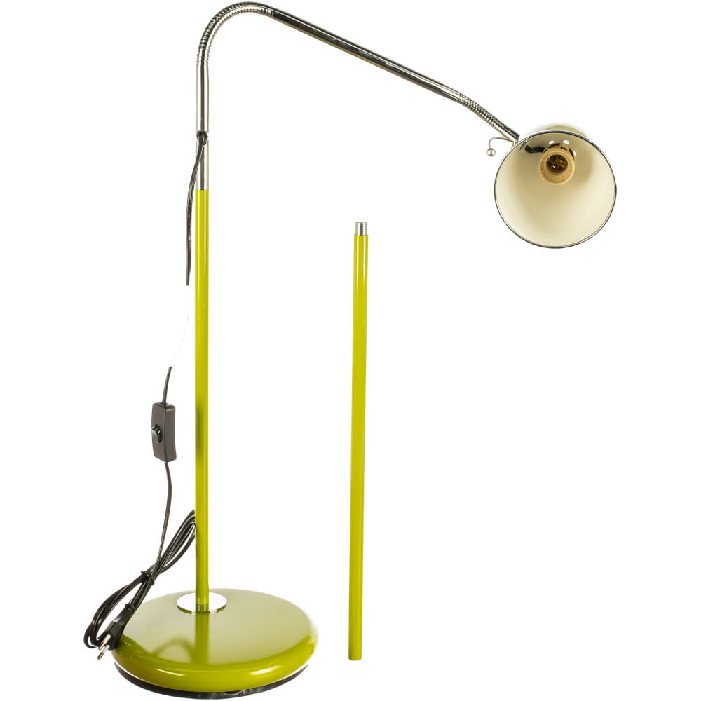 Напольный светильник Camelion светильник прищепка закрытый с вилкой и выключателем e27 белый ecola base apf7greay