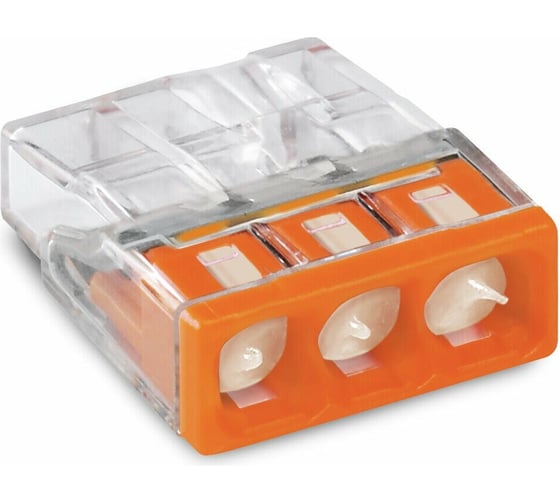 Изображение товара Клемма WAGO 2273-243 (с пастой) 20 шт. 2541 WAGO.2273-243-20