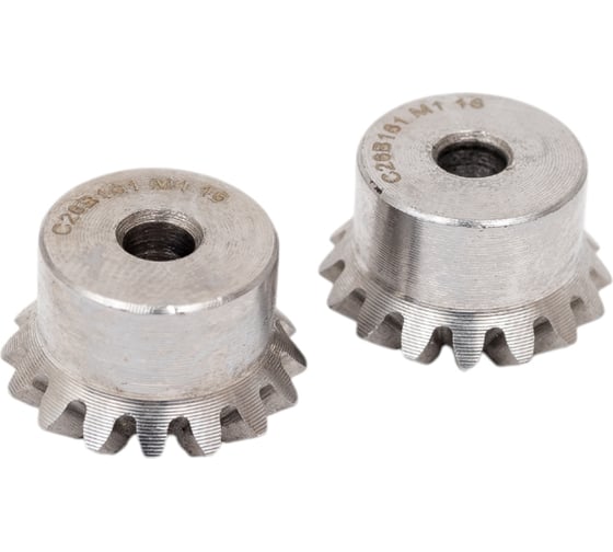 Изображение товара Коническая зубчатая пара ISKRA передат. число: 1:1, M=1, Z1=16, Z2=16 C26B161