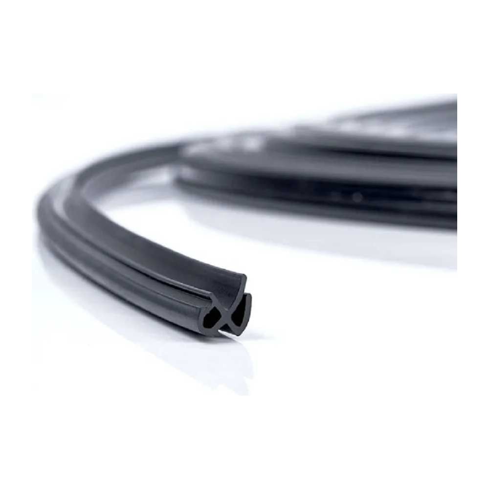 Изображение товара Уплотнитель для окон и дверей KOMFORT москитные системы rehau 4952 ПВХ, усиленный, черный, тэп 10 м УПЛ051