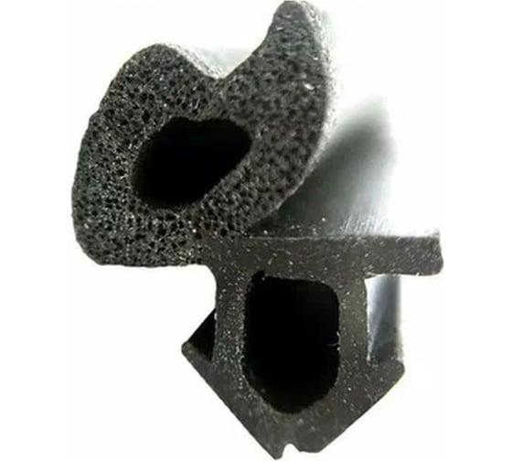 Изображение товара Уплотнитель для окон и дверей KOMFORT москитные системы rehau raucell ПВХ, черный, 6м УРЧ02027