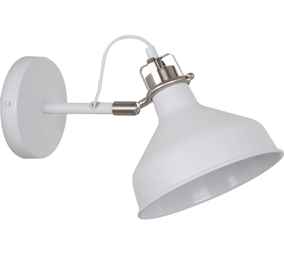 Изображение товара Настенный светильник Camelion WML-425 С71 белый+хром, Amsterdam, 1хE27, 40Вт, 230В, металл 13022