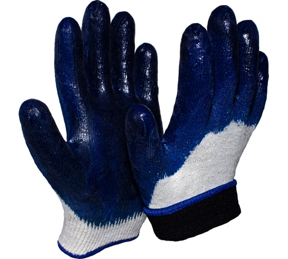 Изображение товара Утепленные перчатки с нитриловым покрытием ООО Компания САБ с вкладышем лагуна снежок, двойные, 200 пар ЛАГ04