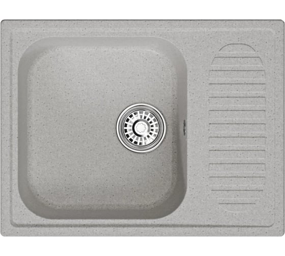 Изображение товара Мойкa MIXLINE ML-GM18 с крылом, серая 310, 640x490x190 мм newх 551972