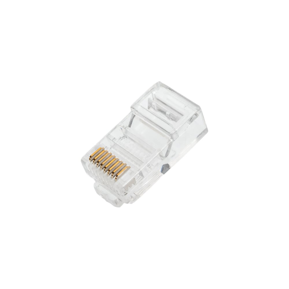 Изображение товара Коннектор Ripo RJ-45 8P8C категория 5е для Ethernet кабелей 3мкд