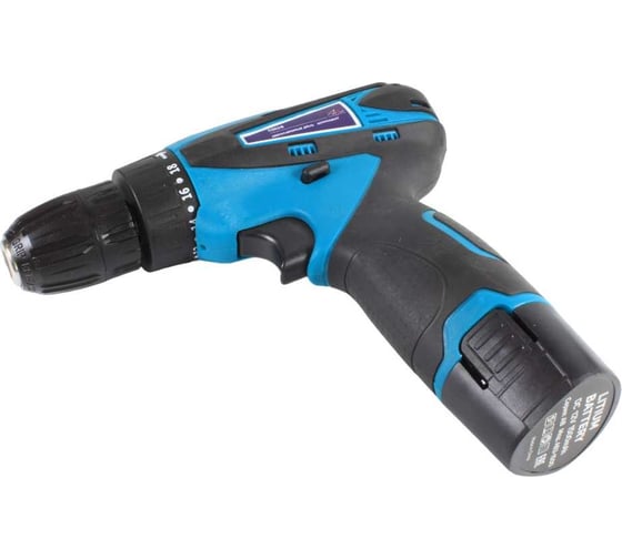 Изображение товара Аккумуляторная дрель-шуруповерт AktiTool cd12g set 12 В, 2 li-ion, 1500 mah, кейс, гибкий удл. 101203