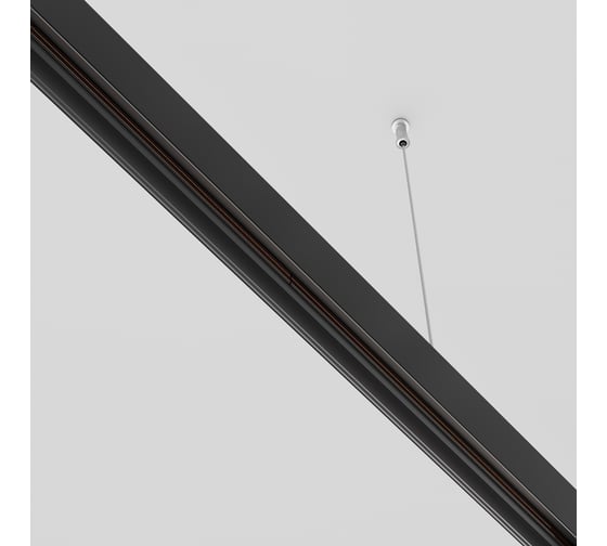 Изображение товара Комплектующие для накладной трековой системы MAYTONI exility 8 см, черный TRA034C-21B