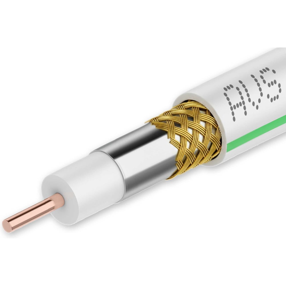 Изображение товара Коаксиальный телевизионный кабель Ripo sat-703 dg avs electronics cu (30 m) 001-222006/30